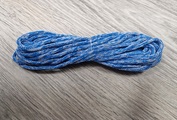 шнур меланж п/э 3мм без сердечника нежно-голубой+ голубой яркий - Шнуры для рукоделия