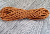 Шнур 3мм без сердечника оранжевый - Шнуры для рукоделия