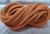 ШНУР 8ММ с сердечниками полиэфир Оранжевый - Шнуры для рукоделия