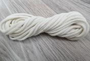 шнур хлопковый 4мм без сердечника пломбир - Шнуры для рукоделия
