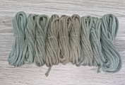 Градиент 3мм без сердечника: полынь-кофе-полынь - Шнуры для рукоделия