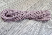 Шнур полиэфирный 3мм без сердечника пыльная Роза - Шнуры для рукоделия