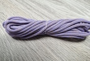 шнур меланж п/э 3мм без сердечника пыльная роза+лаванда - Шнуры для рукоделия