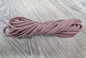 Шнур 3мм без сердечника полиэфирный пыльная роза (II) - Шнуры для рукоделия