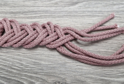 ШНУР ДЛЯ ГАМАКА 5мм с сердечником статический Пыльная Роза (II) - Шнуры для рукоделия