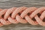 Шнур  для плетения ГАМАКА со статическим сердечником РОЗОВЫЙ - Шнуры для рукоделия