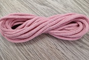 шнур хлопковый 4мм без сердечника розовый - Шнуры для рукоделия
