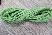 шнур хлопковый 4мм без сердечника салатовый - Шнуры для рукоделия