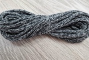 шнур хлопковый 4мм без сердечника серый+темно-серый (2-1) - Шнуры для рукоделия