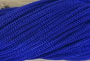Шнур полиэфирный вязаный 3мм синий без сердечника - Шнуры для рукоделия