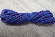 шнур меланж п/э 3мм без сердечника сирень+голубой - Шнуры для рукоделия