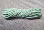 шнур меланж п/э 3мм без сердечника свежая мята + айвори - Шнуры для рукоделия