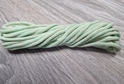шнур меланж п/э 3мм без сердечника свежая мята + беж пудра - Шнуры для рукоделия