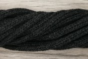 Шнур хлопковый 4мм темно-серый без сердечника - Шнуры для рукоделия