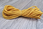 Шнур 3мм без сердечника желтый - Шнуры для рукоделия