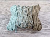 Шнур Градиент 3мм без сердечника мята-кофе - Шнуры для рукоделия
