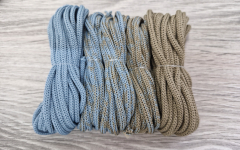 Шнур Градиент 3мм без сердечника Дымчатый — кофе - Шнуры для рукоделия