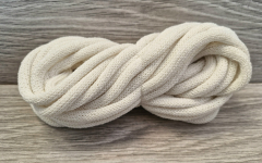 Шнур Хлопковый 7ММ с сердечником Пломбир - Шнуры для рукоделия