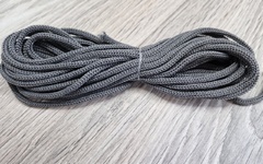 шнур 3мм без сердечника мокрый асфальт - Шнуры для рукоделия