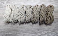 Шнур 5мм с сердечником ГРАДИЕНТ Айвори-Кофе - Шнуры для рукоделия