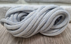 ШНУР 8ММ с сердечниками полиэфир Айвори+нежно-Голубой  - Шнуры для рукоделия