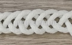 Шнур для плетения ГАМАКА со статическим сердечником БЕЛЫЙ - Шнуры для рукоделия