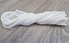 Шнур полиэфирный без серечника 3мм белый - Шнуры для рукоделия
