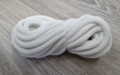 Шнур Хлопковый 7ММ с сердечником Белый - Шнуры для рукоделия