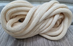 ШНУР 8ММ с сердечниками полиэфир Белый+Беж - Шнуры для рукоделия