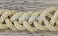 Шнур  для плетения ГАМАКА со статическим сердечникомМОЛОЧНО БЕЖЕВЫЙ - Шнуры для рукоделия