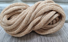 ШНУР 8ММ с сердечниками полиэфир Беж+Персик - Шнуры для рукоделия