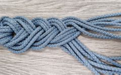 ШНУР ДЛЯ ГАМАКА 5мм с сердечником статический Дымчатый - Шнуры для рукоделия