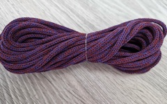 шнур хлопковый 4мм без сердечника фиолет+бордо - Шнуры для рукоделия