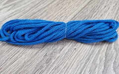 Шнур 3мм полиэфир без сердечника голубой - Шнуры для рукоделия