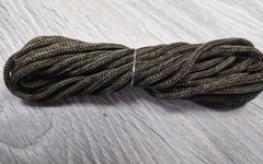 шнур меланж п/э 3мм без сердечника хаки + коричневый - Шнуры для рукоделия
