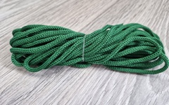 Шнур полиэфирный 3мм без сердечника изумрудный - Шнуры для рукоделия