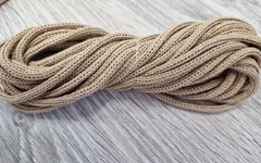 шнур хлопковый 4мм без сердечника карамель - Шнуры для рукоделия