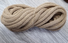 Шнур Хлопковый 7ММ с сердечником Карамель - Шнуры для рукоделия
