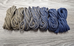 Шнур 5мм с сердечником ГРАДИЕНТ Кофе-Джинс - Шнуры для рукоделия