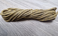 шнур меланж п/э 3мм без сердечника кофе+горчица - Шнуры для рукоделия