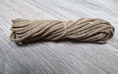 шнур меланж п/э 3мм без сердечника кофе+персик - Шнуры для рукоделия