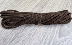 Шнур 3мм без сердечника темно-коричневый - Шнуры для рукоделия