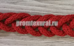 Шнур для плетения ГАМАКА со статическим сердечником КРАСНЫЙ - Шнуры для рукоделия