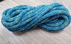 Шнур Хлопковый 7ММ с сердечником лазурь+салат 2-1 - Шнуры для рукоделия