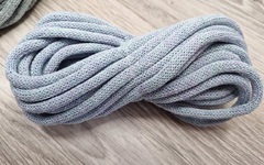 Шнур Хлопковый 7ММ с сердечником ледяной +сирень 2-1 - Шнуры для рукоделия