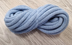 Шнур Хлопковый 7ММ с сердечником Ледяной - Шнуры для рукоделия