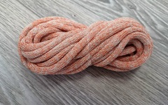 Шнур Хлопковый 7ММ с сердечником молоко+морковь 2-1 - Шнуры для рукоделия