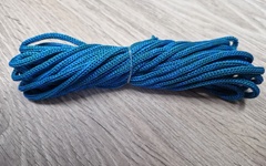 шнур меланж п/э 3мм без сердечника морская волна + голубой - Шнуры для рукоделия