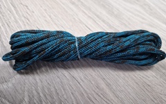 шнур меланж п/э 3мм без сердечника морская волна + коричневый - Шнуры для рукоделия