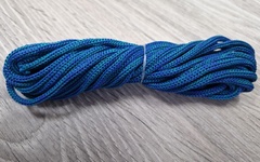 шнур меланж п/э 3мм без сердечника морская волна + синий - Шнуры для рукоделия